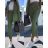 Souprava/komplet elegantní sako a kalhoty dámská (M/L ONE SIZE) ITALSKÁ MÓDA IMD22344 růžová S/M/L