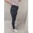 Rifle jeans dámské nadrozměrné (vel 30-38) M.SARA MA620MS1291g-5 Černá 34