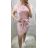 Šaty sportovní dámske (S/M ONE SIZE) ITALSKÁ MODA IMC21176IMD/DR S/M tmavě růžová