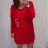 Šaty dlhý rukáv dámske (XL / 3XL ONE SIZE) TALIANSKA MODA IMC21MINARINA/DR xl/2xl one size khaki