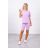 Komplet top+legginsy fioletowy