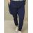 Nohavice strečové dámske nadrozmer (2XL/3XL/4XL ONE SIZE) TALIANSKA MODA IM422495LH/DR