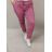 Nohavice strečové dámske nadrozmer (2XL/3XL/4XL ONE SIZE) TALIANSKA MODA IM422495LH/DR