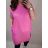 Šaty oversize krátký rukáv dámské nadrozměr (L/XL/2XL/3XL ONE SIZE) ITALSKÁ MÓDA IM422214