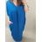 Šaty oversize krátky rukáv dámske nadrozmer (4XL/5XL ONE SIZE) TALIANSKA MÓDA IMD22139/DR 4XL / 5XL <p>khaki</p>