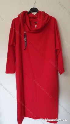 Šaty voľnočasové dlhý rukáv dámske (L/XL ONE SIZE) TALIANSKÁ MÓDA IM521154