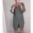 Šaty košilové 3/4 rukáv dámské ( XL / 3XL ONE SIZE) ITALSKá MóDA IM721PAOLO