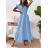 Šaty letné dlhé bez rukávov dámske (S/M/L ONE SIZE) TALIANSKA MÓDA IMD22390