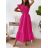 Šaty letné dlhé bez rukávov dámske (S/M/L ONE SIZE) TALIANSKA MÓDA IMD22390
