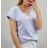 Tričko krátky rukáv so sponou dámske (uni s / m) TURECKÁ MODA IMT20137/DR S / M one size <p>žltá</p>