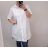 Košile oversize dlouhý rukáv dámské nadrozměr (2XL/3XL OEŇE SIZE) ITALSKÁ MODA IMD22062/DR černá