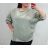 Tunika 3/4 dlhý rukáv dámska (uni xl / 2xl) Talianska móda IMC20070 khaki