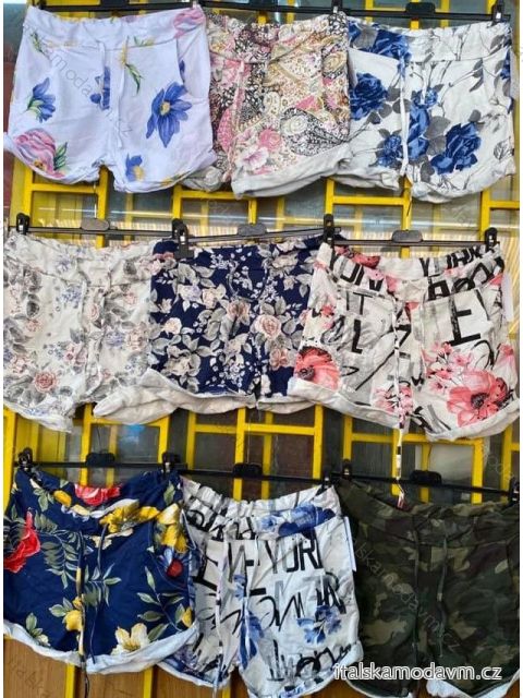 Kraťasy šortky letné dámske (UNI s / m) TALIANSKÁ MÓDA IMD20199