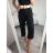 Kalhoty dlouhé letní dámské (S/M/L ONE SIZE) ITALSKÁ MÓDA IM322061/DR S/M Černá