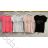 Tričko krátký rukáv dámské (S/M/L ONE SIZE) ITALSKÁ MÓDA IM4211097/DR starorůžová S/M/L