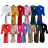Šaty elegantní košilové s páskem 3/4 dlouhý rukáv dámské (L/XL ONE SIZE) ITALSKÁ MÓDA IMD22411