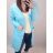 Cardigan pletený tenký jarný dlhý rukáv dámsky nadrozmer (L/2XL ONE SIZE) TALIANSKA MÓDA IMD21947 fialová L-2XL