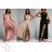 Šaty dlhé letné elegantné bez rukávov dámske (S/M ONE SIZE) TALIANSKA MÓDA IMWE222154