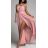 Šaty dlhé letné elegantné bez rukávov dámske (S/M ONE SIZE) TALIANSKA MÓDA IMWE222154
