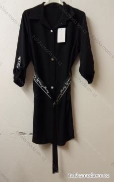 Šaty elegantné košeľové dlhý rukáv dámske (S / M ONE SIZE) TALIANSKÁ MÓDA IMWD21809