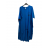 Šaty krátky rukáv dámske oversize (L / XL / 2XL ONE SIZE) TALIANSKÁ MÓDA IM421401 <p>modrá</p> L / 2XL