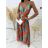Šaty dlhé letné na ramienka dámske (S/M ONE SIZE) TALIANSKA MÓDA IMWE222446