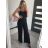 Overal dlouhý carmen na ramínka dámský (S/M ONE SIZE) ITALSKÁ MÓDA IMD22448/DR