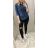 Košeľa riflová dámska (xs-2xl) Gourde MA119RE-5199/DR modrá S