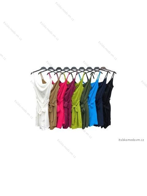 Šaty letné na ramienka dámske (S/M ONE SIZE) TALIANSKA MÓDA IMPLM2219494J2