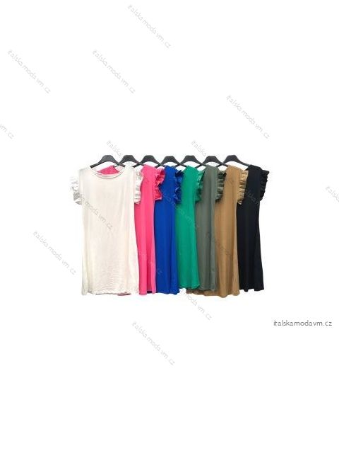 Šaty letné bez rukávov dámske (S/M ONE SIZE) TALIANSKA MÓDA IMPLM2213111