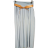 Sukňa dlhá dámska (S / M ONE SIZE) TALIANSKÁ MÓDA IM722063/DR čierna S/M