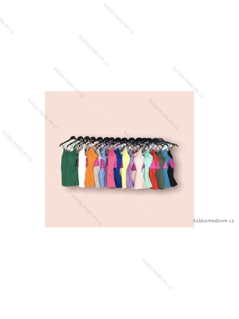 Tílko na ramínka dámské (S/M ONE SIZE) ITALSKÁ MÓDA IMPBB22L21392