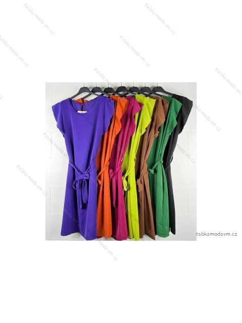 Šaty letné bez rukávov dámske (S/M ONE SIZE) TALIANSKA MÓDA IMPBB22223791h