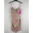 Šaty letné na ramienka dámske (S/M ONE SIZE) TALIANSKA MÓDA IMPBB22C21142