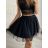 Sukňa tylová krátka dámska (S/M ONE SIZE) TALIANSKA MÓDA IMM2222202FS/DR
