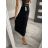 Sukně dlouhá s páskem dámská viskoza (S/M/L ONE SIZE) ITALSKÁ MÓDA IM422778