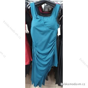 Šaty elegantné spoločenské na ramienka dámske (S/M ONE SIZE) TALIANSKA MóDA IM322262