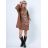 Tunika oversize šaty mikinové se zipem dlouhý rukáv dámské (S/M/L/XL ONE SIZE) ITALSKÁ MÓDA IMD22636
