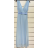 Šaty dlouhé společenské na ramínka dámské (S/M ONE SIZE) ITALSKÁ MÓDA IMPSH223677