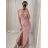 Šaty dlhé letné na ramienka dámske (S/M ONE SIZE) TALIANSKA MÓDA IMPSH224430