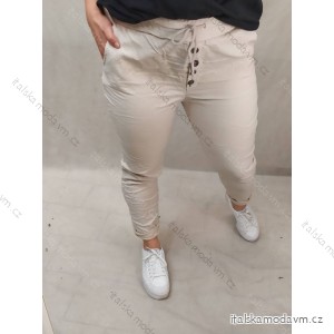 Nohavice strečové dlhé dámske (XL/2XL ONE SIZE) TALIANSKA MODA IM422198LH