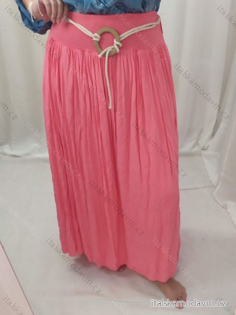 Sukně dlouhá dámská (XL/2XL ONE SIZE) ITALSKÁ MÓDA IMD22302/DR