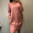 Šaty klasik dlhý rukáv dámske (XL/XXL ONE SIZE) TALIANSKÁ MÓDA IM321410