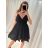 Šaty letné na ramienka dámske (S/M ONE SIZE) TALIANSKA MÓDA IMPHD2222658