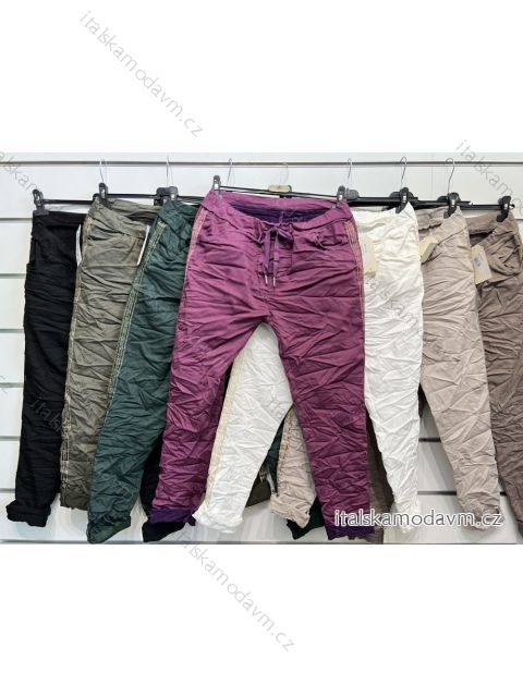 Kalhoty/tepláky dlouhé dámské (S/M ONE SIZE) ITALSKÁ MÓDA IMPSH2261122