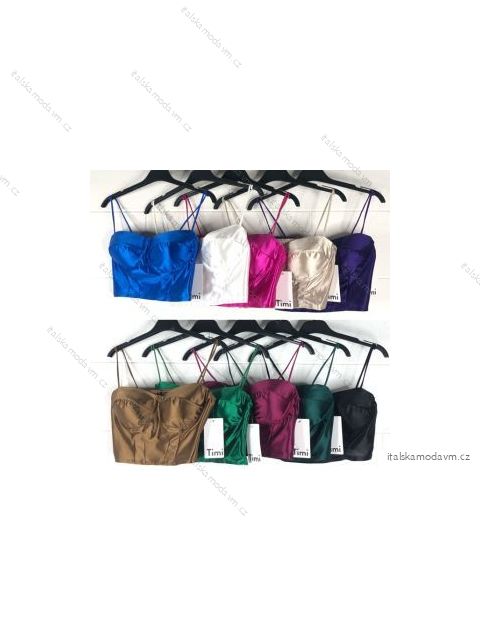 Top na ramienka dámske (S/M ONE SIZE) TALIANSKA MÓDA IMPBB22C23443
