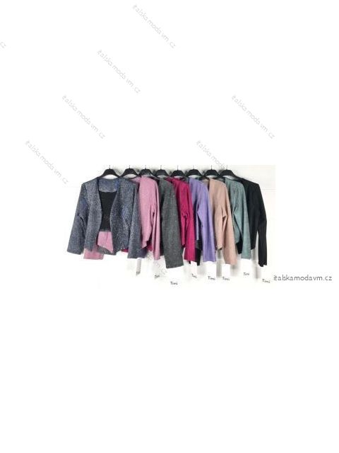 Sako dlhý rukáv dámske (S/M ONE SIZE) TALIANSKA MÓDA IMPBB22C11137
