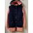 Mikina teplá dámská (m-2xl) LHD FASHION LHD-362 modrá S