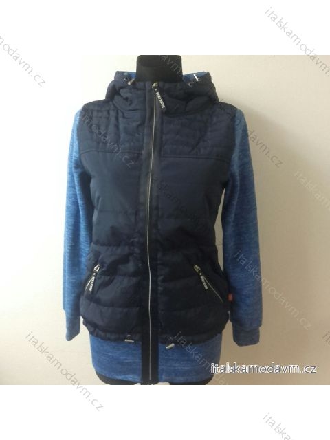 Mikina teplá dámska (m-2xl) LHD FASHION LHD-362 ružová S