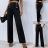 Kalhoty dlouhé dámské (S/M ONE SIZE) ITALSKÁ MÓDA IMPSH22L12199